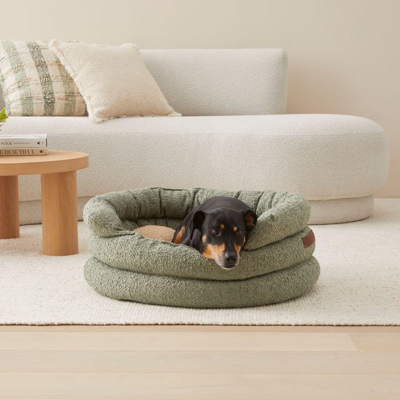 Ziggy Lily Pad Boucle Pet Bed
