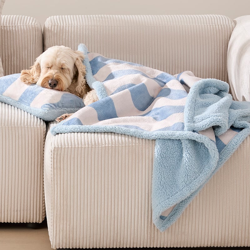 Maisy Blue Wave Pet Blanket