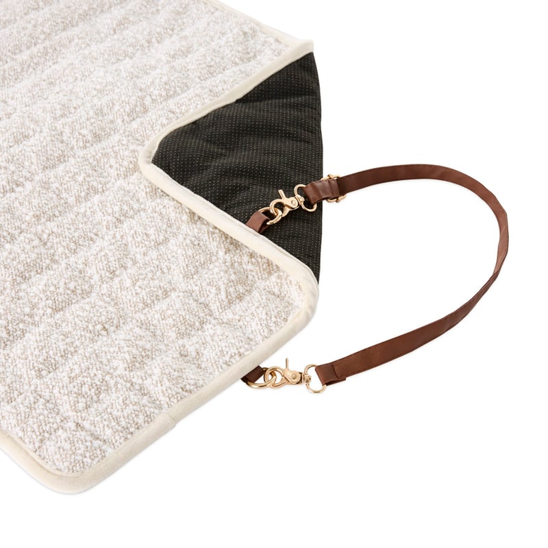 Maisy Cream Boucle Fold-Out Pet Bed