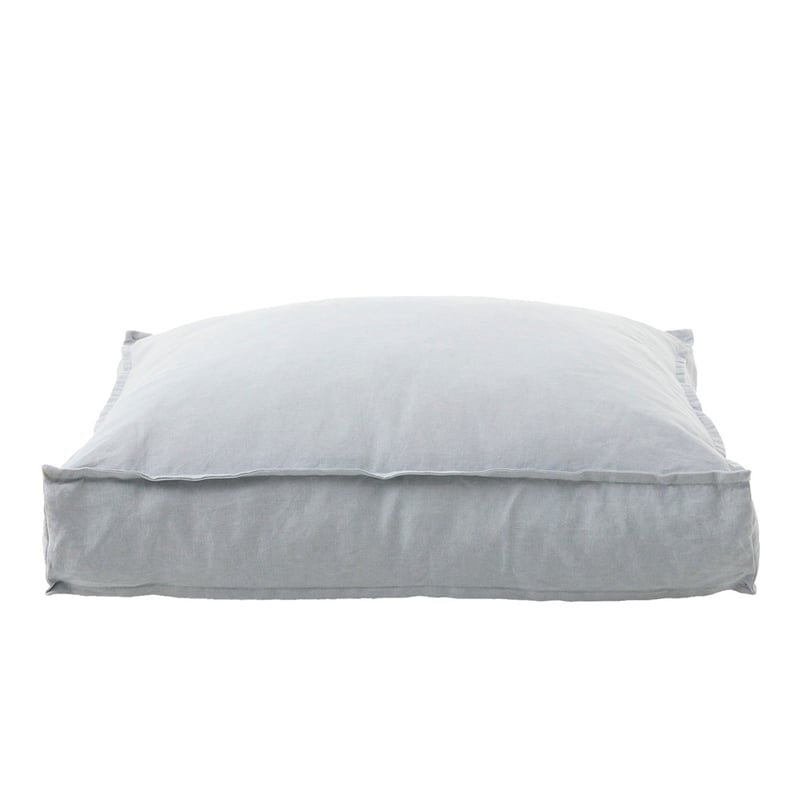Belgian Light Denim Linen Pet Bed
