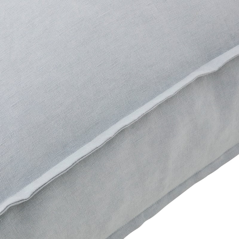 Belgian Light Denim Linen Pet Bed