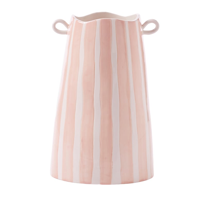 Lyon Blush Stripe Vase