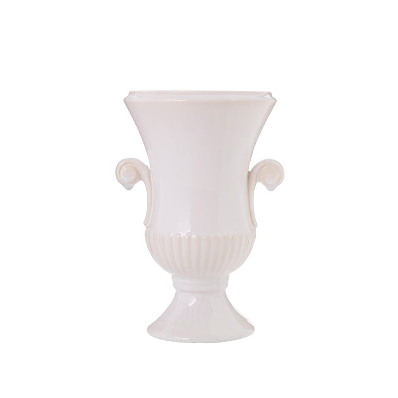 Toulouse White Small Urn