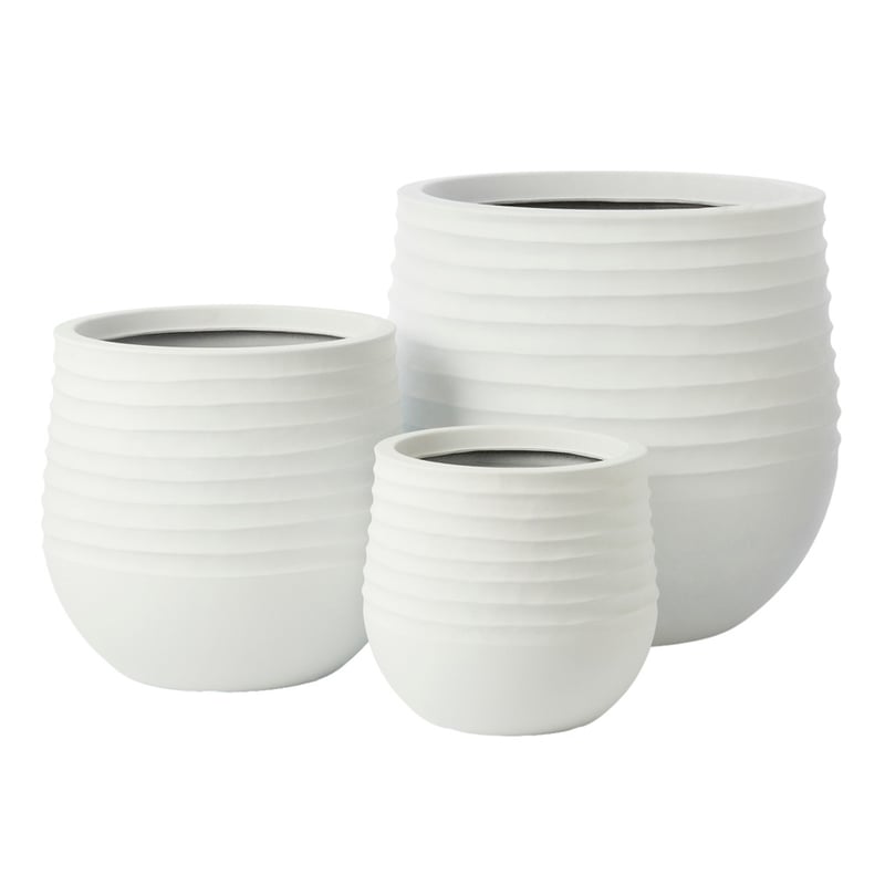 Marion Matte White Pot