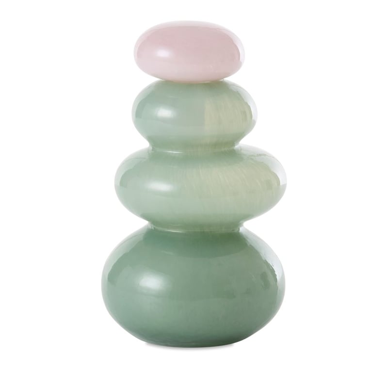 Pebble Pink & Green Tall Jar