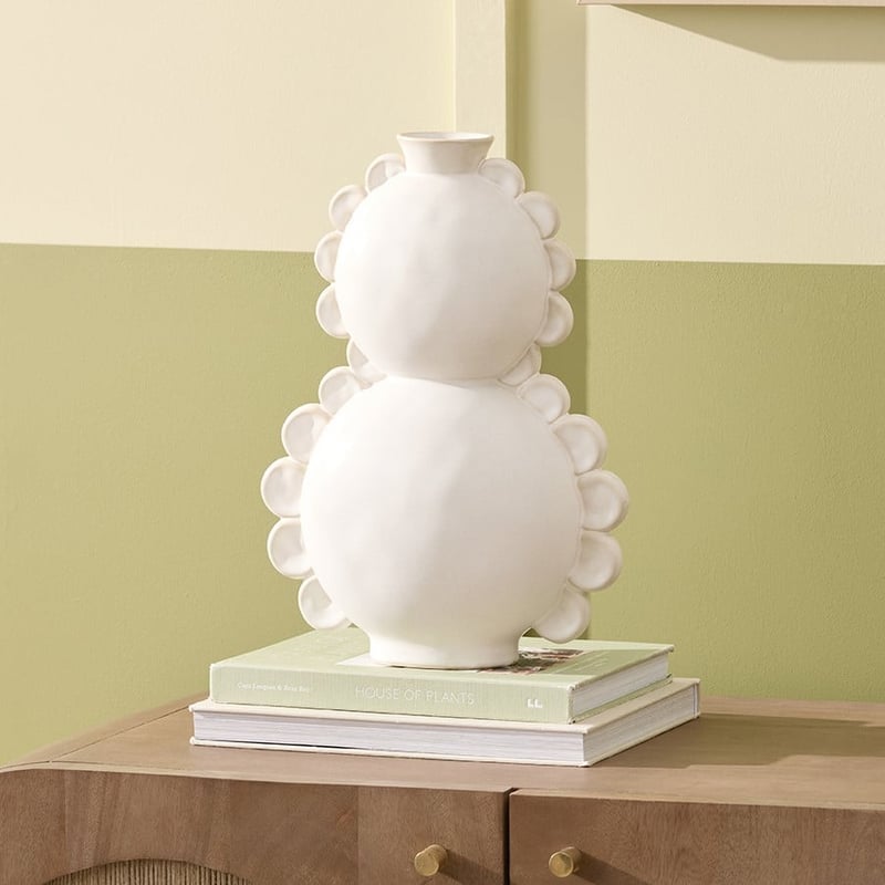 Cordoba White Tall Vase