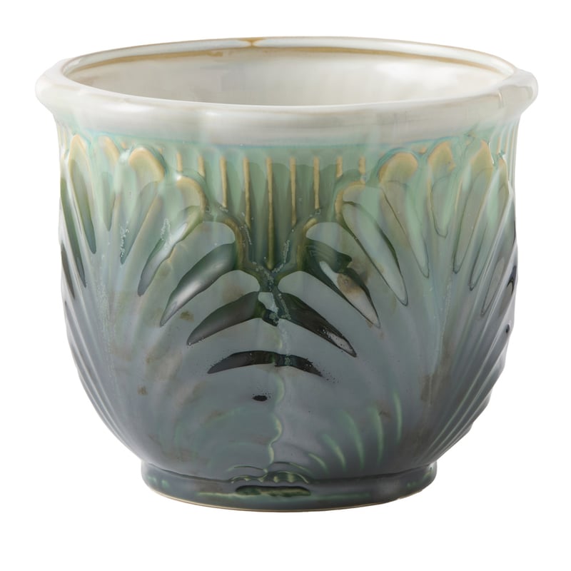 Lilah Gradient Green Leaf Pot