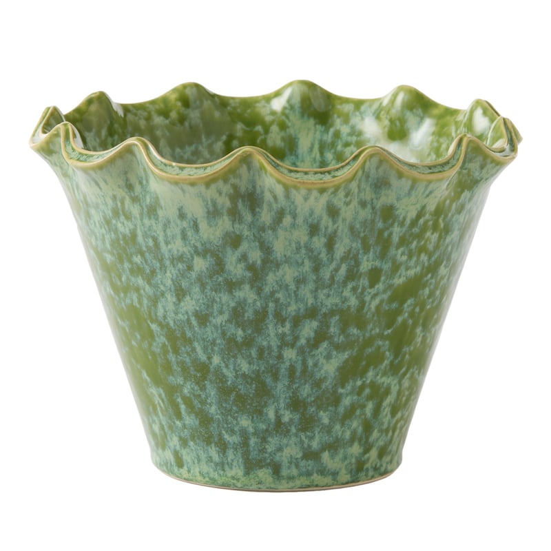 Frill Reactive Green Pot