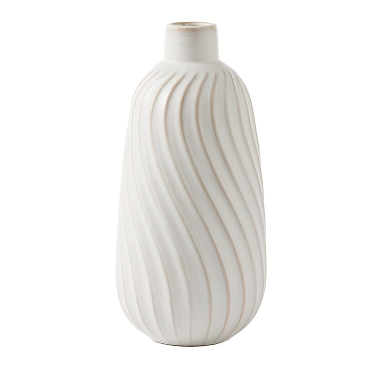 Flow Off White Medium Vase