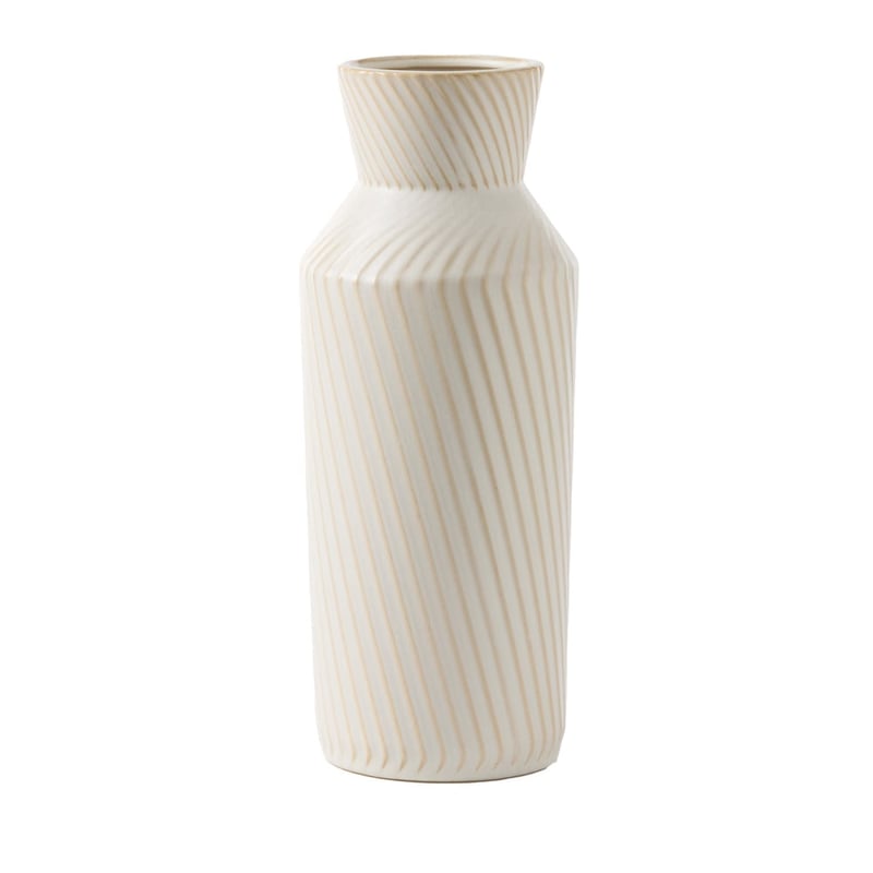 Flow Off White Tall Vase