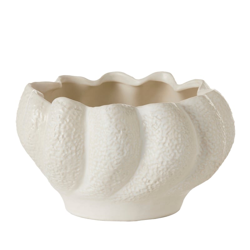 Coral Off White Pot