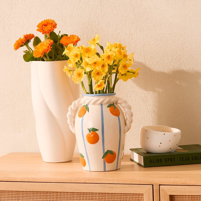 Santa Fe Orange Vase