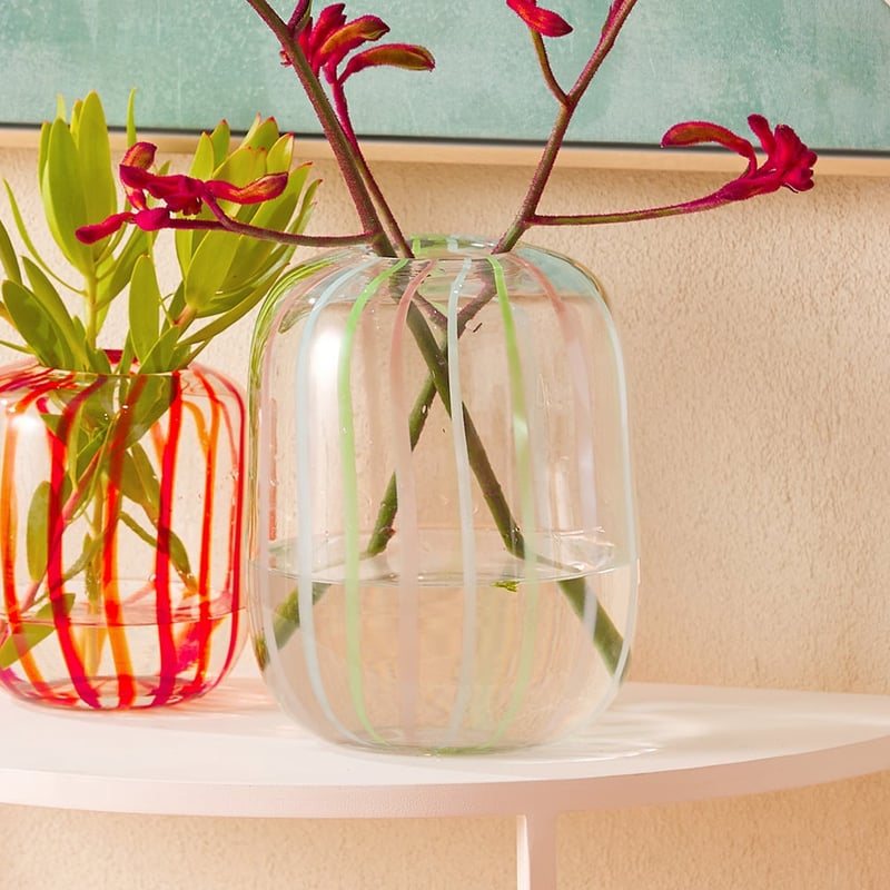 Peggy Sorbet Stripe Vase