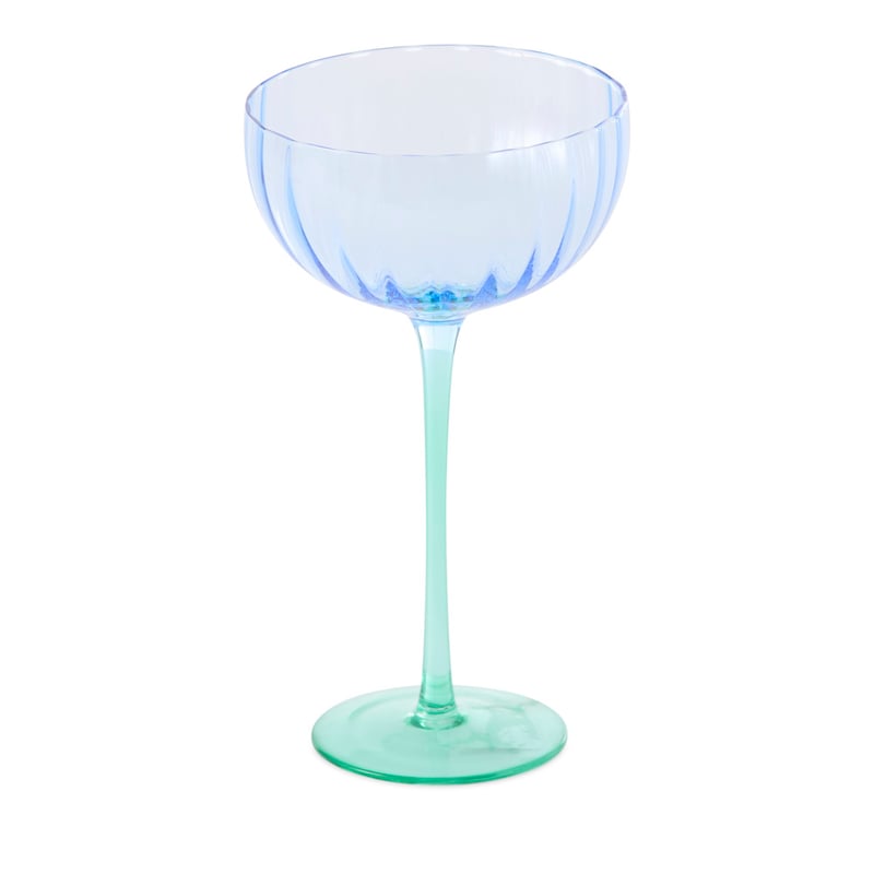 Bardot Blue & Green Cocktail Glass Pack of 2