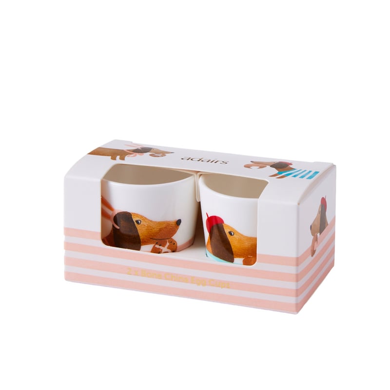 Dachshund Treat Thief Egg Cups Pack of 2