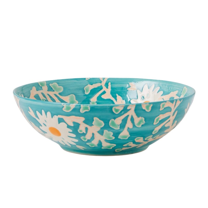 Fiore Teal Bowl
