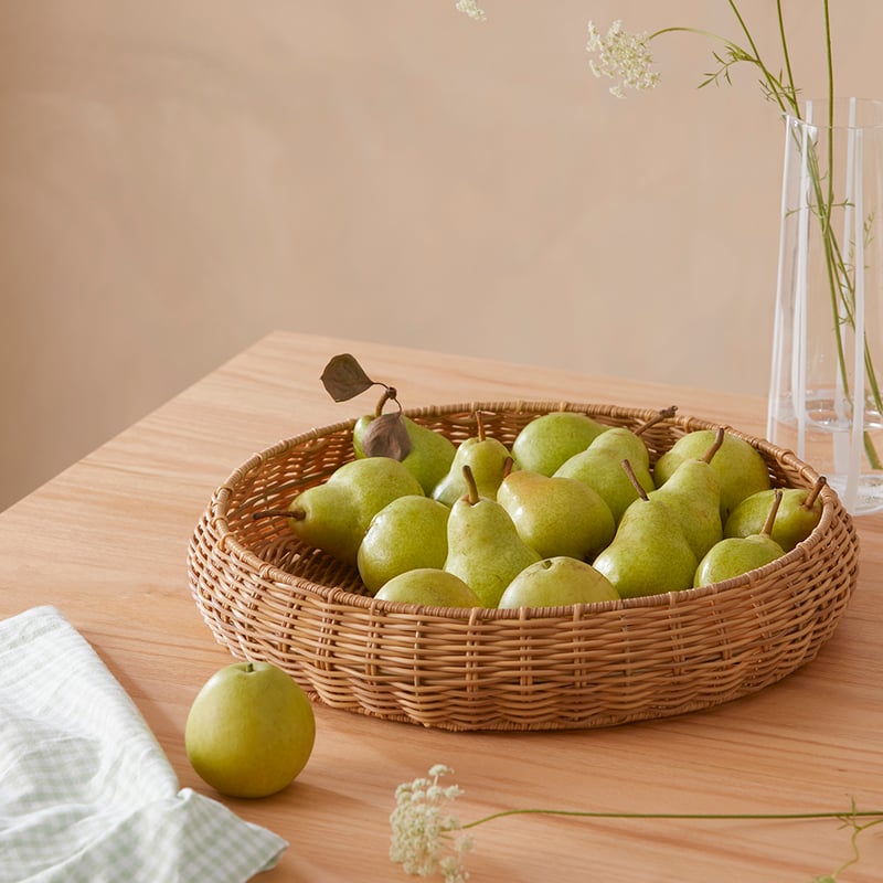 Venus Natural Round Tray