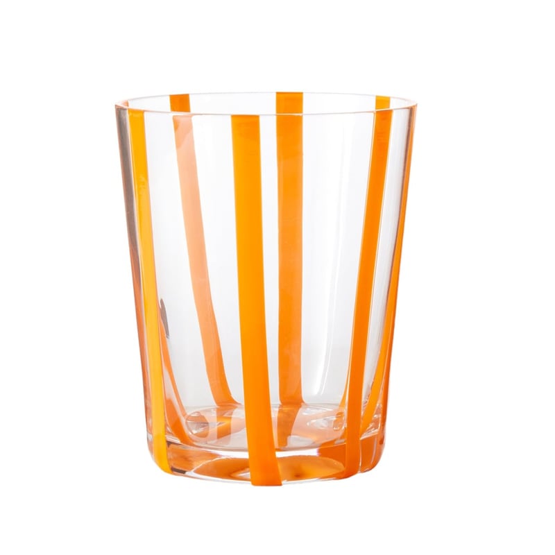 Stripe Amber Tumbler