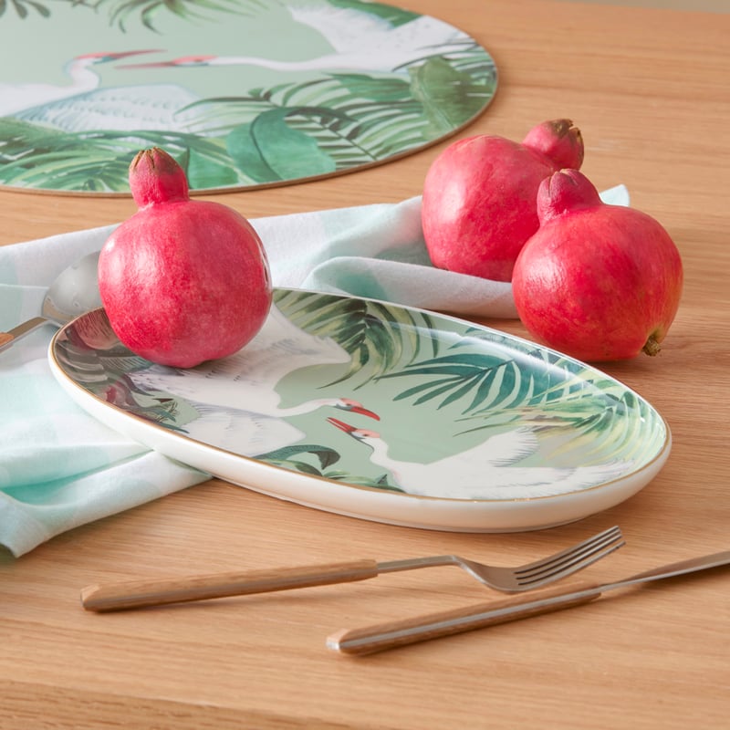 Margot Sage Oval Platter