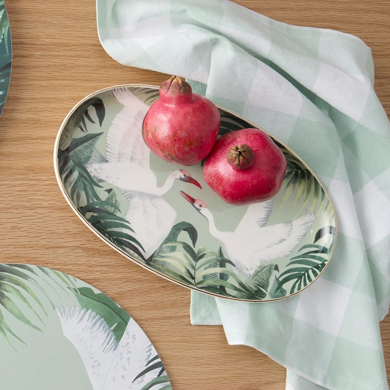 Margot Sage Oval Platter