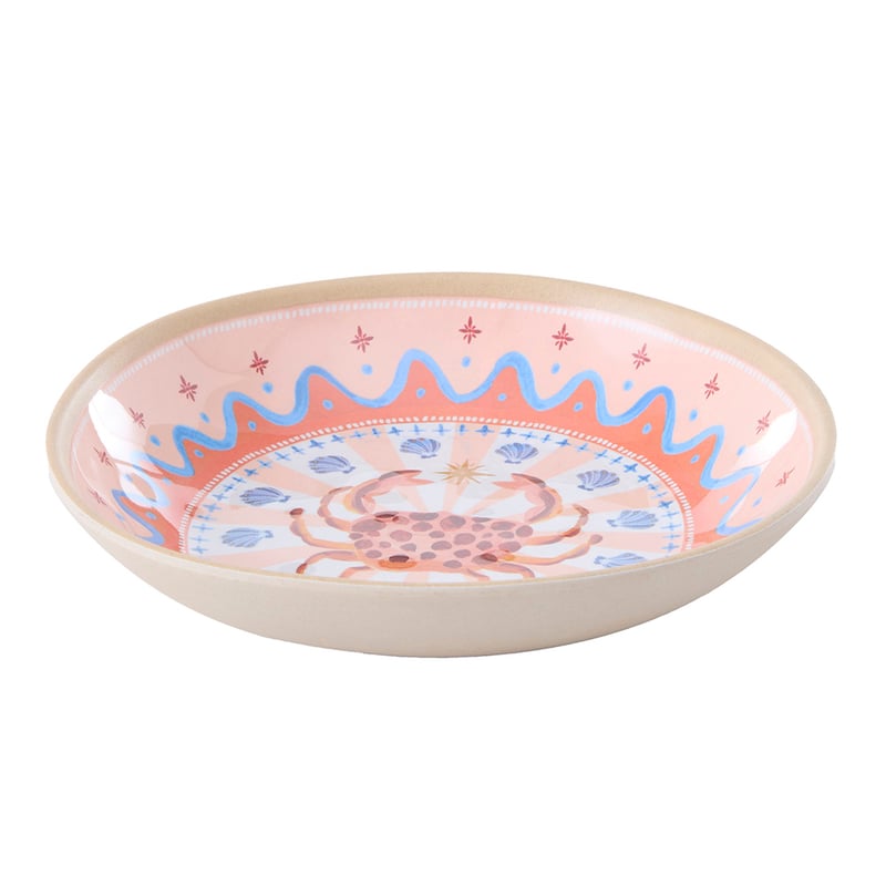 La Sirena Crab Melamine Dinner Bowl