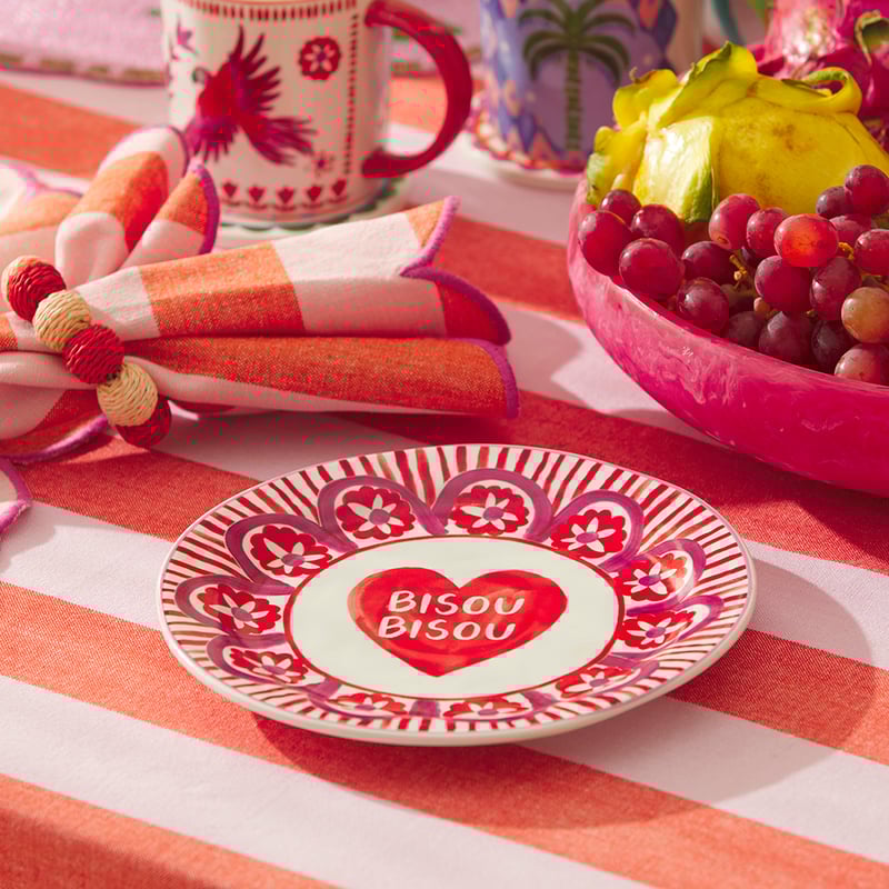 C'est La Vie Bisou Bisou Side Plate