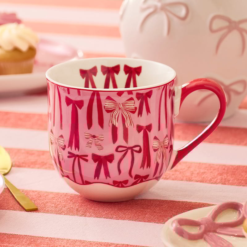 Bella Bow Red Mug