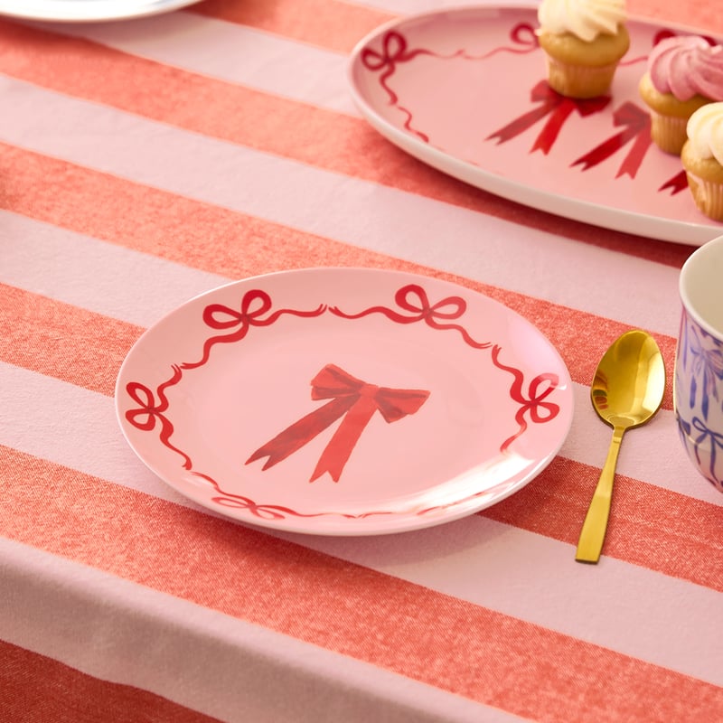 Bella Bow Red Side Plate