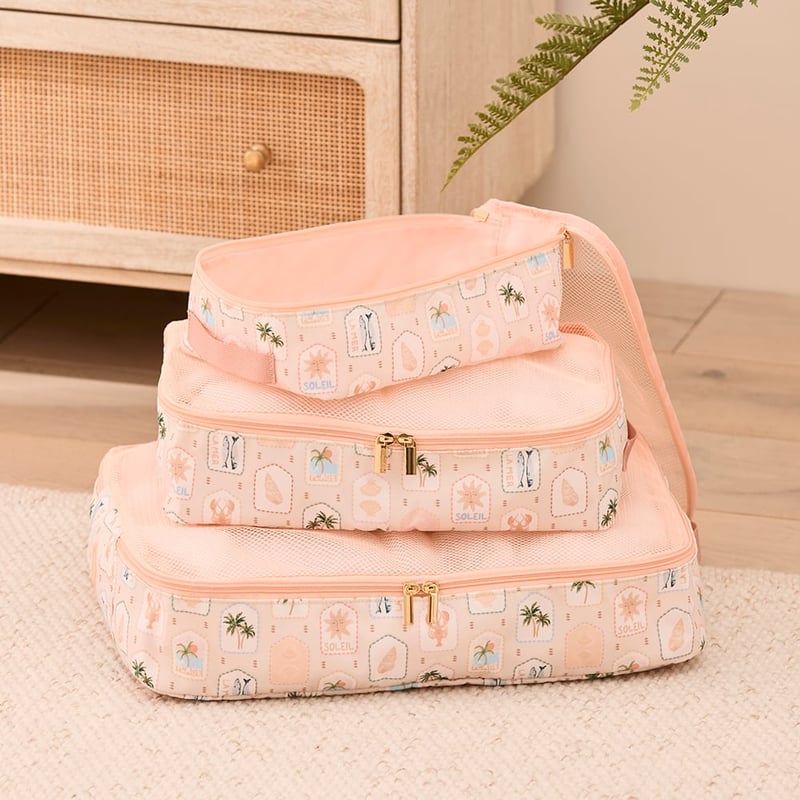 La Plage Travel Storage Bags Set of 3