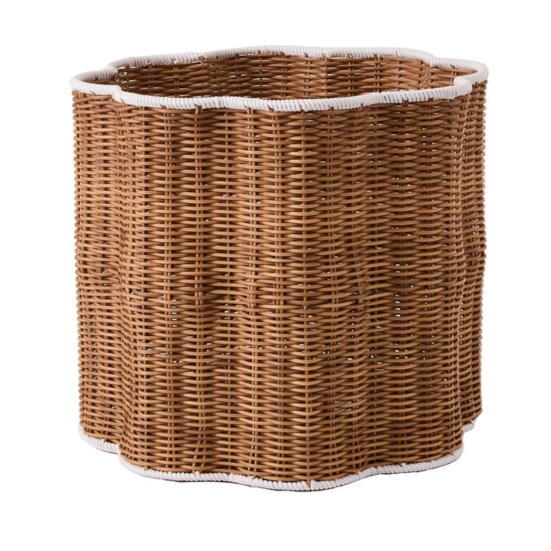 Tyde Natural & White Storage Basket