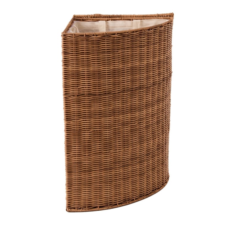 Lydia Natural Corner Laundry Basket