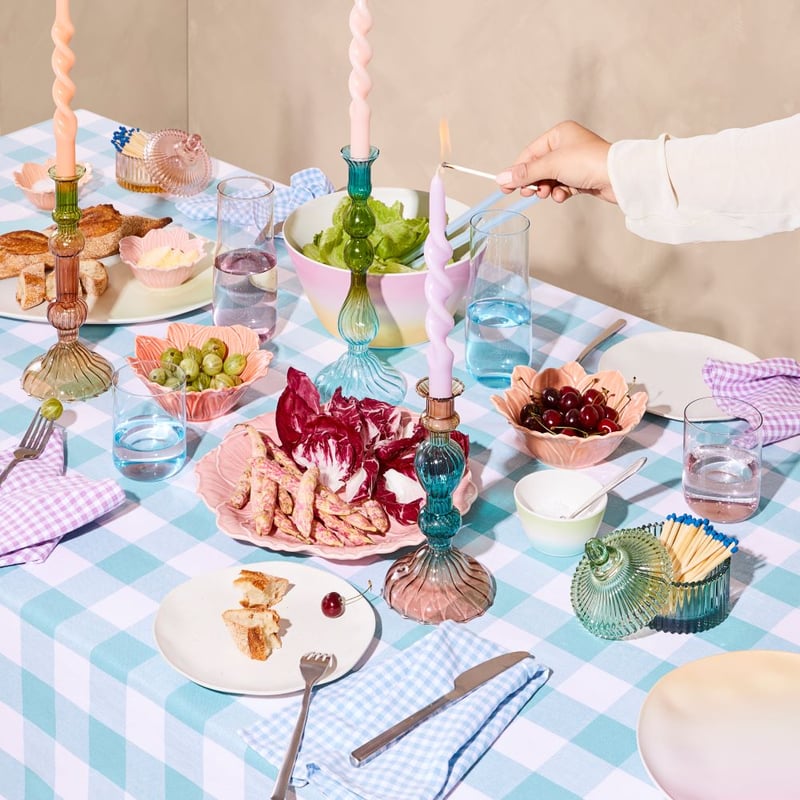 Sadie Aquamarine Gingham Napkins Pack of 2