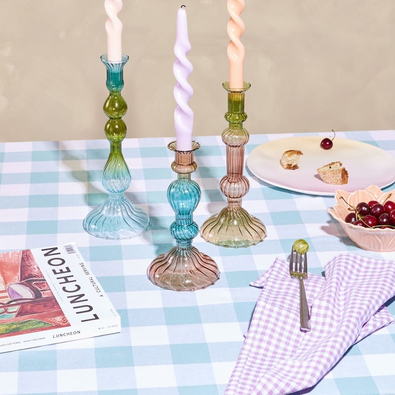 Sadie Boysenberry Gingham Napkins Pack of 2