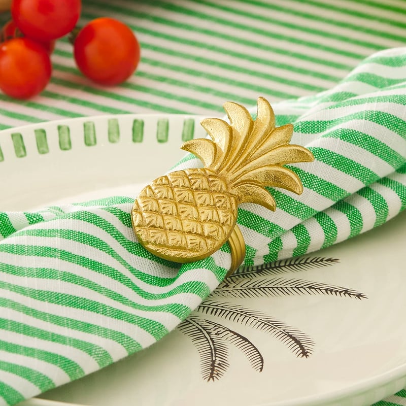 Monaco Gold Pineapple Napkin Ring