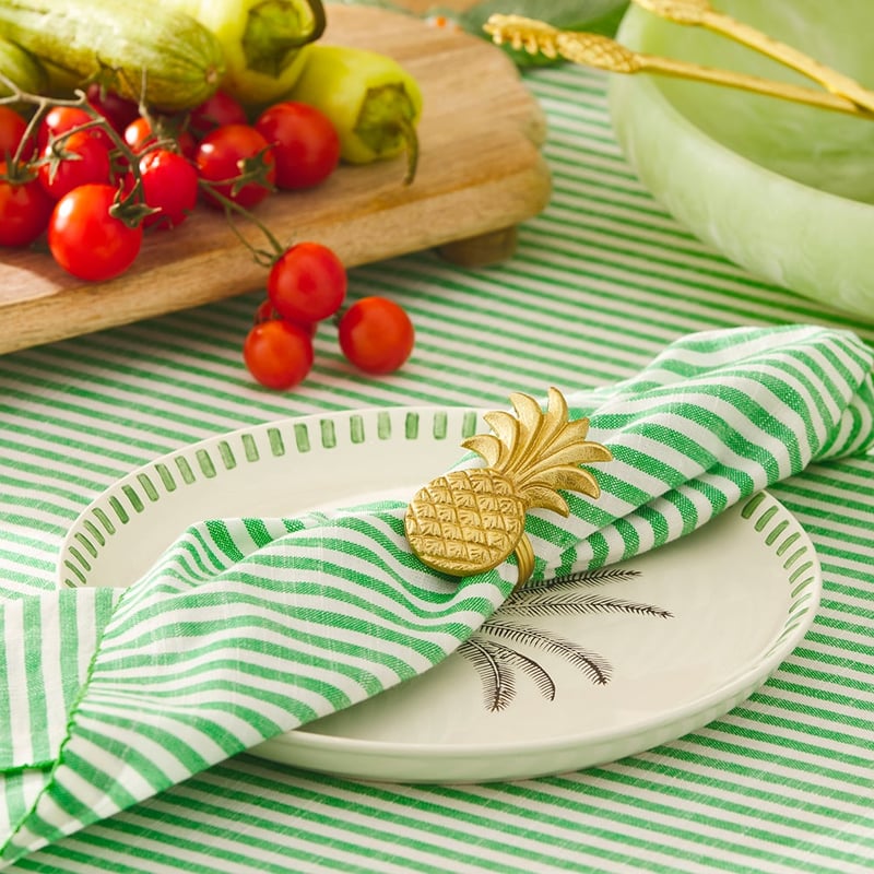 Monaco Gold Pineapple Napkin Ring