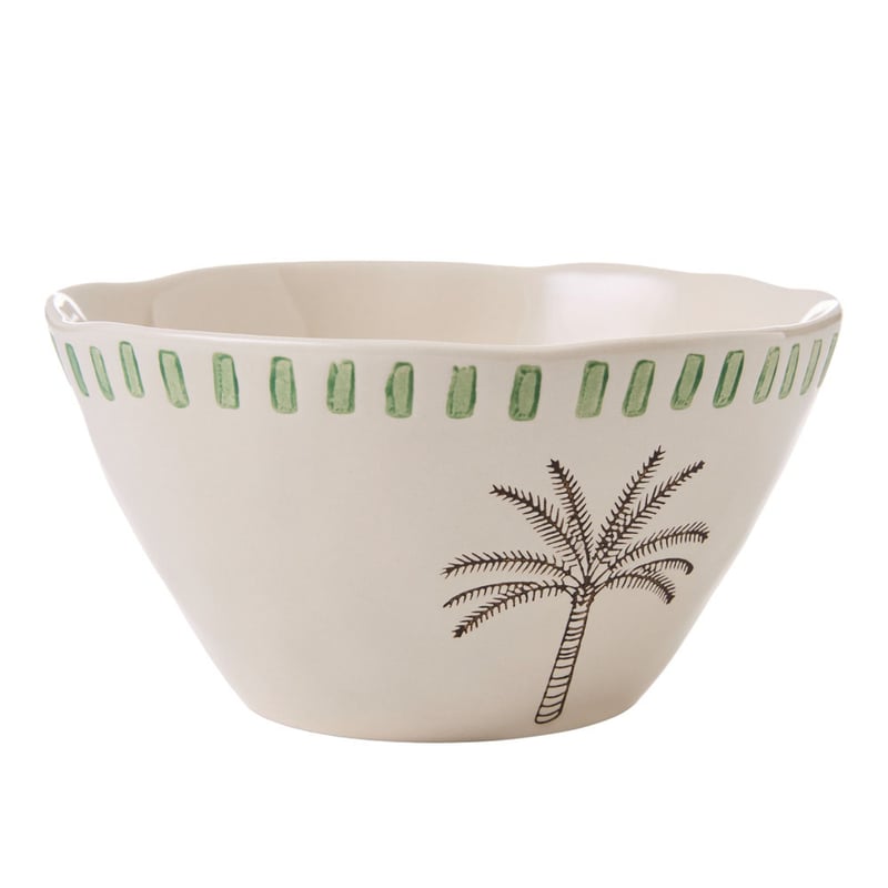 Palm White Bowl