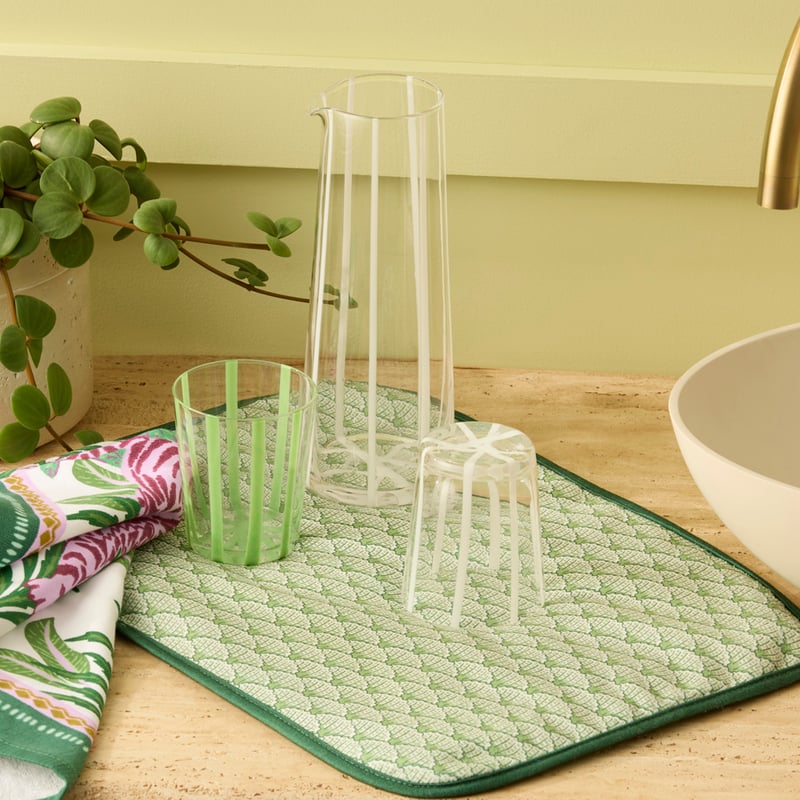 Harper Palm Reversible Drying Mat