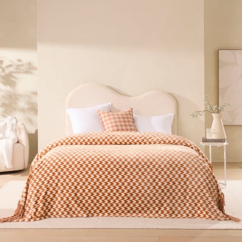 Supersoft Sandstorm & Natural Geo Blanket