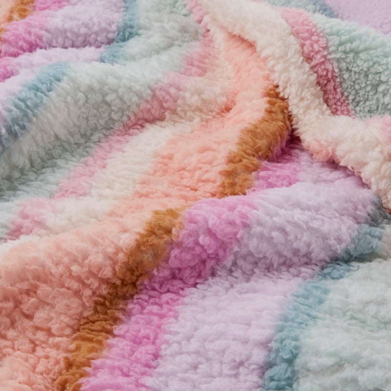 Cloud Neopolitan Stripe Throw
