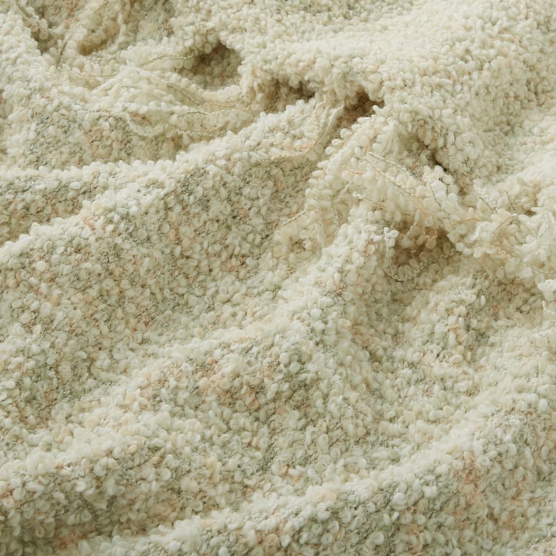 Bergen Green Boucle Throw