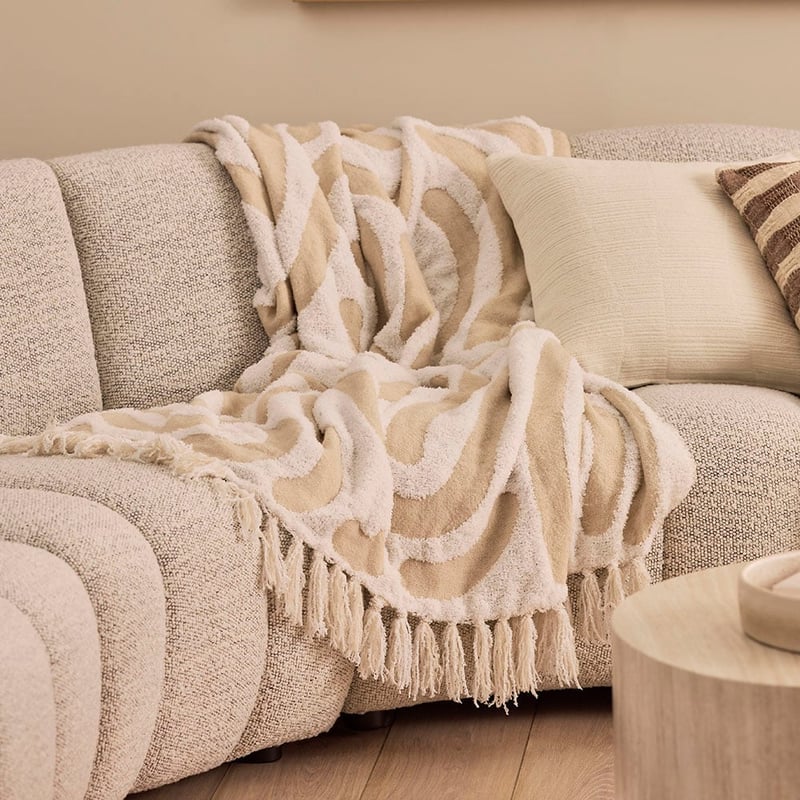Samoa Natural Throw