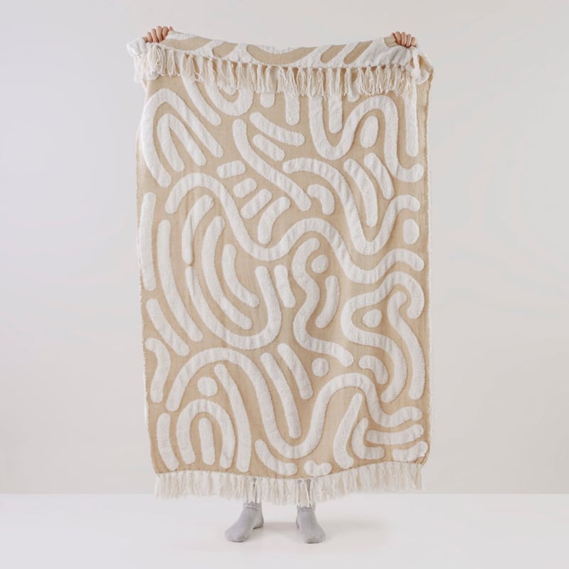 Samoa Natural Throw