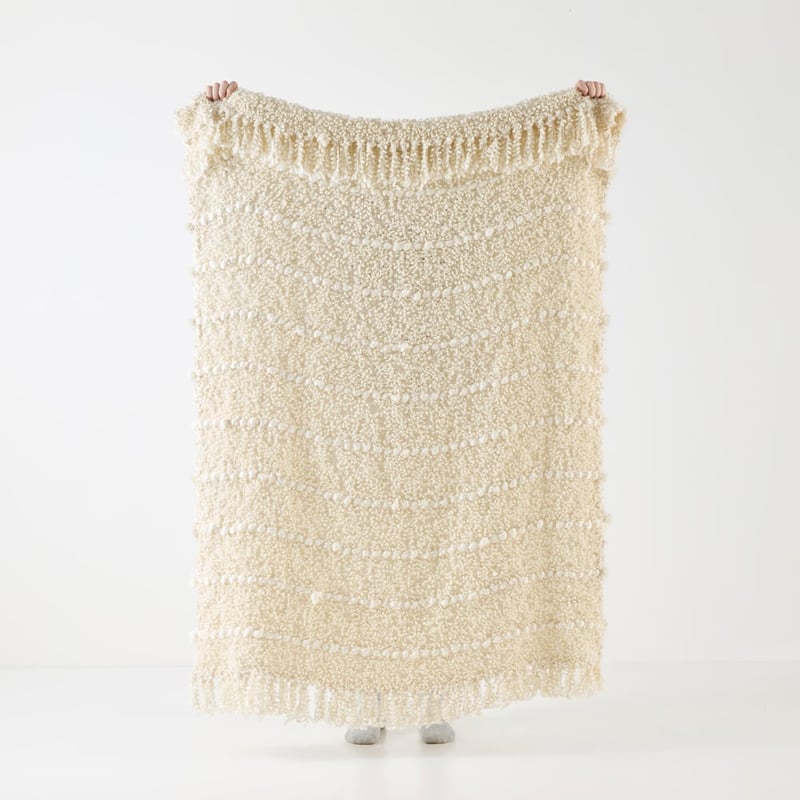 Marlie Natural Boucle Throw