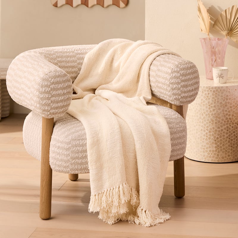 Minka Natural Throw
