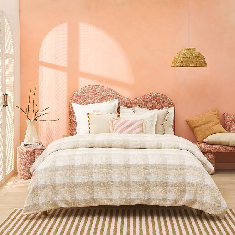 Milanto Naturals Check Blanket