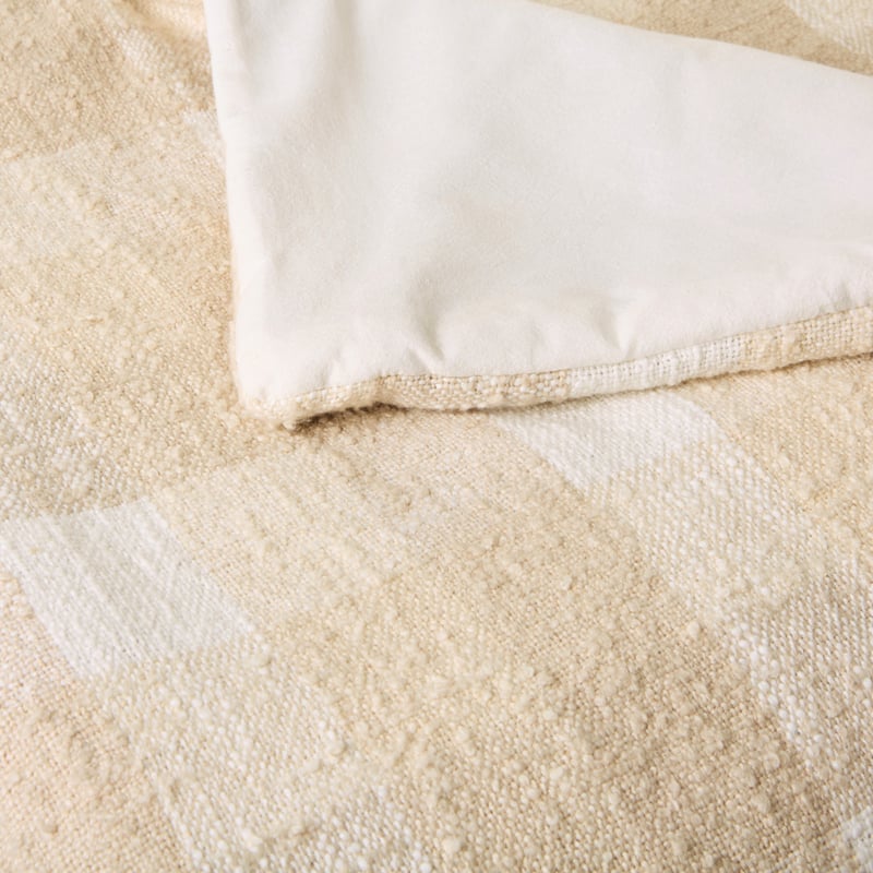 Milanto Naturals Check Blanket