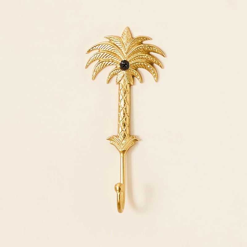 Brass Palm Wall Hook