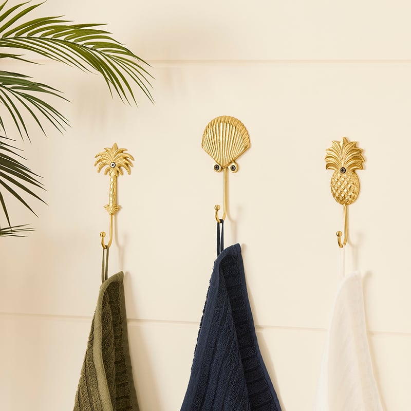 Brass Pineapple Wall Hook