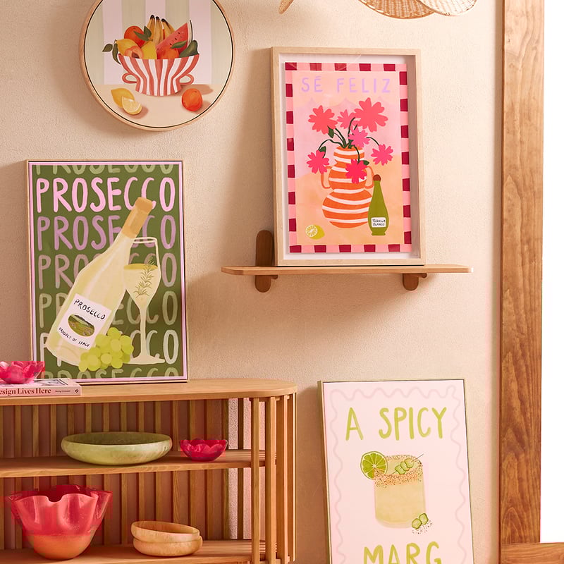 Cocktail Hour Prosecco Canvas