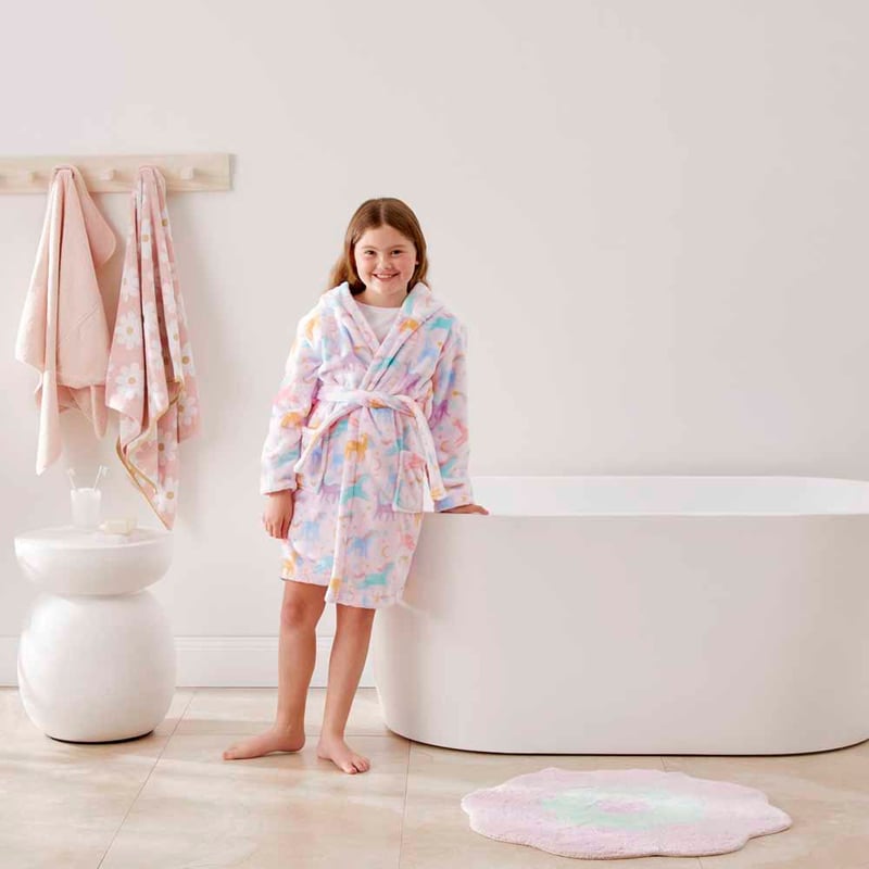Kids Moonlight Unicorn Dressing Gown